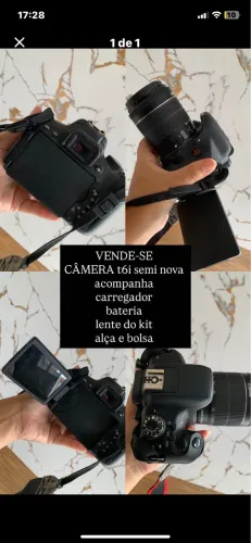 CÂMERA T6i CÂNON