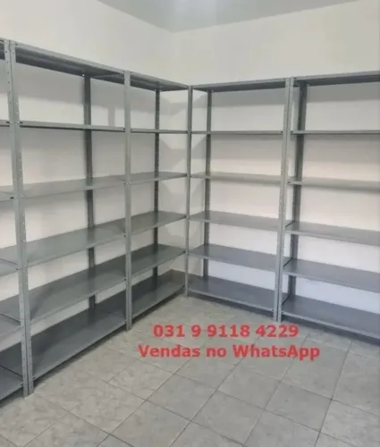 Estantes de aço 6 Divisórias Novas Frete grátis 