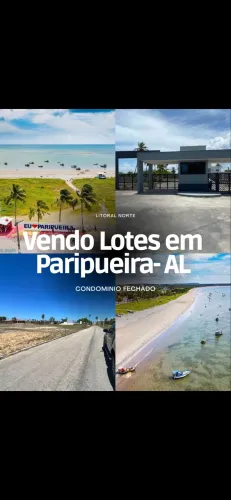 Vendo lote condomínio fechado em Paripueira- AL