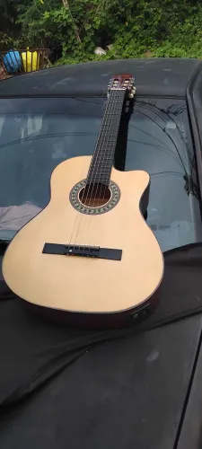 Violão Black Wood