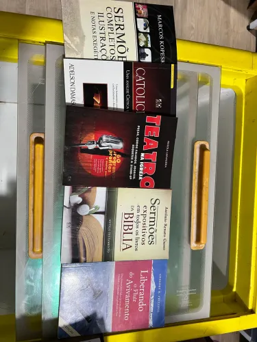 Livros evangelicos para estudo kit com 5