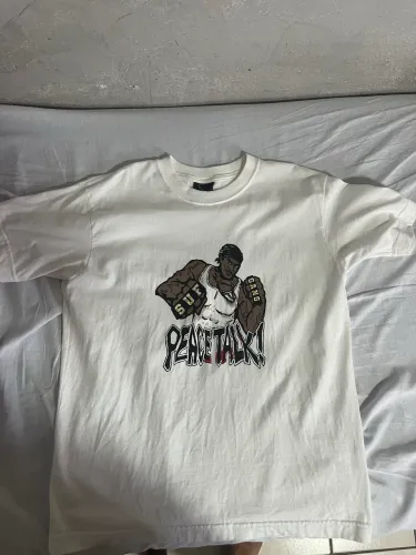 Camiseta sufgang branca peacetalk