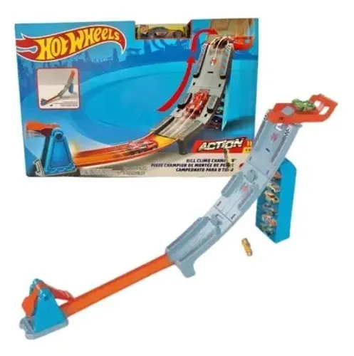 Hot Wheels Action Pista Campeonato Para O Topo Mattel Gbf83 Hot Wheels Action Pista Campeo