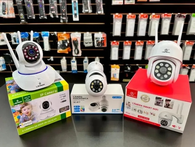 Monitore através do seu celular ? Câmeras Wi-Fi: São compatíveis com smartphones e po