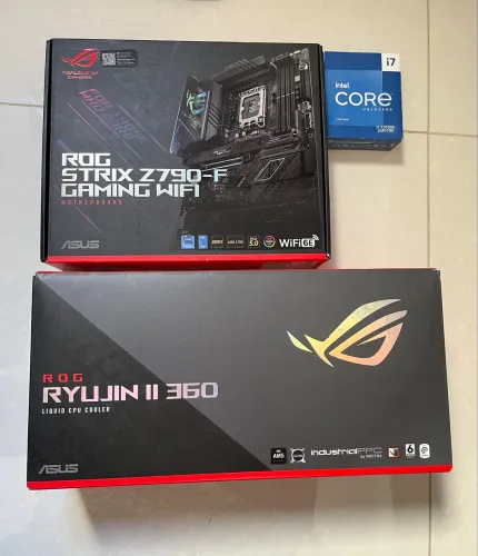 Kit i7 13700k Rog strix high End