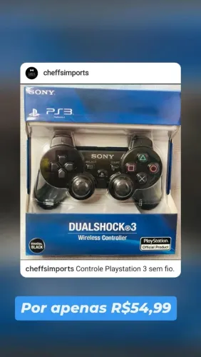 Controle de Playstation 3