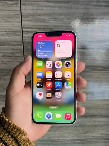 iPhone 13 branco 256gb 