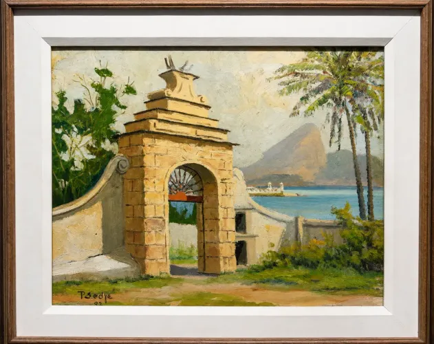 Quadro Histórico - Óleo sobre Tela - P. Sidré (1992)