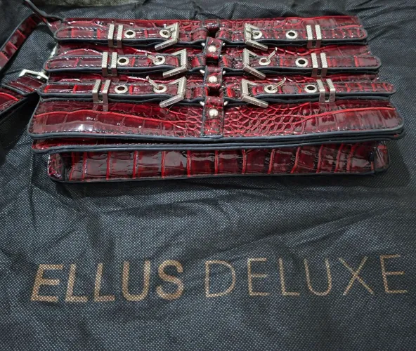 Bolsa carteira ELLUS DELUXE lindíssima usada apenas 2 vezes