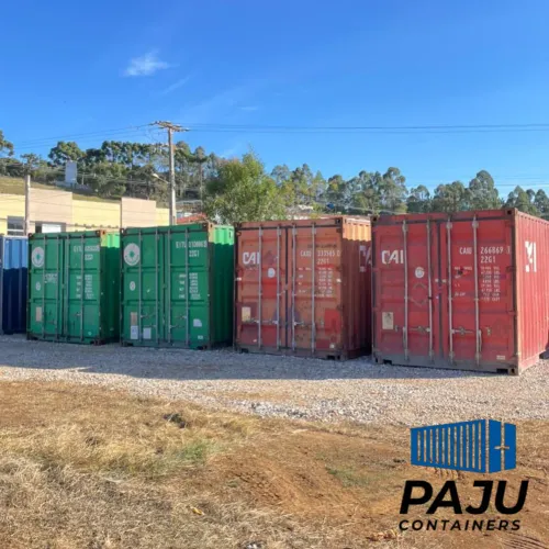 Container / Contêiner Marítimo 20 pés / 40 pés (6M e 12M)