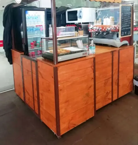 Quiosque para Café, em madeira!