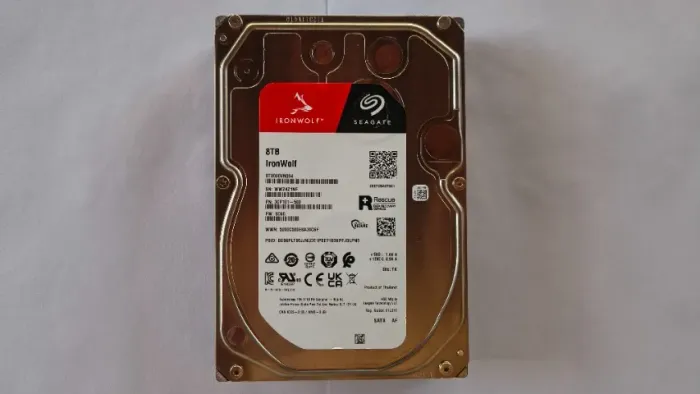 HD 3.5 Seagate IronWolf 8TB - ST8000VN004 - 7.200RPM - 0 Horas de Uso - Desktop's - DVR's