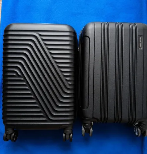   2 kit 2 malas de viagem rígidas  Premium-  2 rodinhas 360 e cadeado integrado 