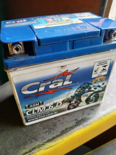 Bateria cral 6h moto 160