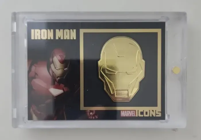 Card Marvel Icons - Homem de Ferro - Iron Man - Panini