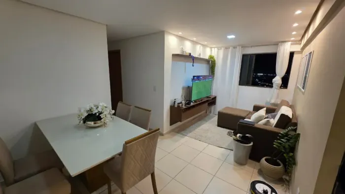 Apartamento 2 Quartos (1 Suíte) Condomínio Nature Park, Antares, Maceió