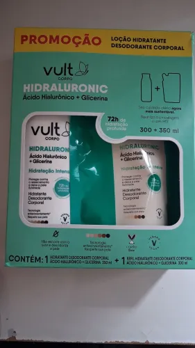 Kit Loção hidratante Vult