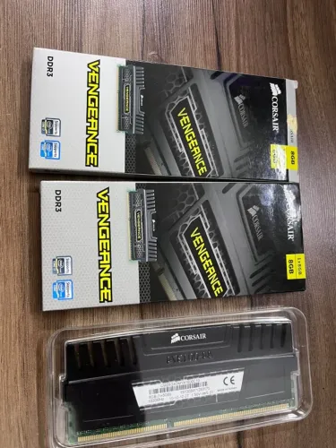 Memória DDR3 VENGEANCE 16GB 2X8GB 1600MHZ