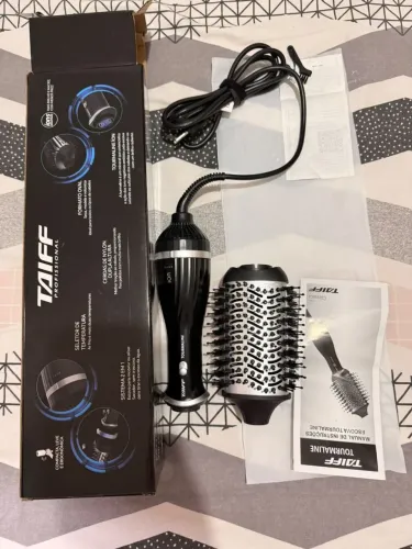Escova Secadora Taiff Tourmaline 1200W (sistema 2 em 1: escova e secador)