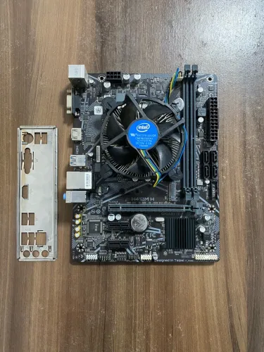 Kit Upgrade Core i3 10100F + Placa Mãe Gigabyte H410M