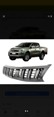 Grade frontal da l200 triton