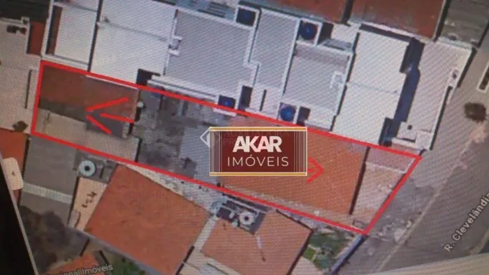 Terreno à venda, 400 m² por R$ 700.000,00 - Vila Francisco Matarazzo - Santo André/SP