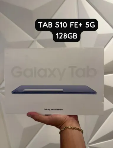 Tablet Samsung S10 FÉ+ 128GB 5G + Azul Spen e Capa Magnética Lacrado Novo 