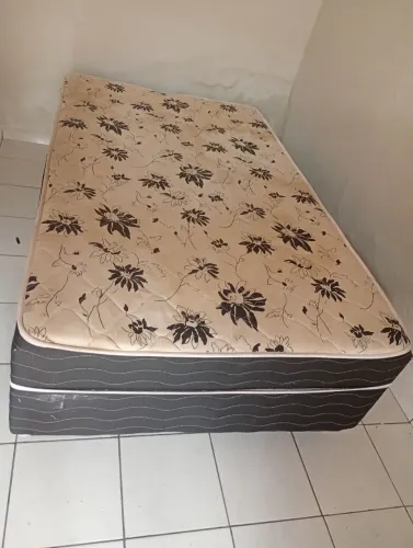 Cama king box solteiro 