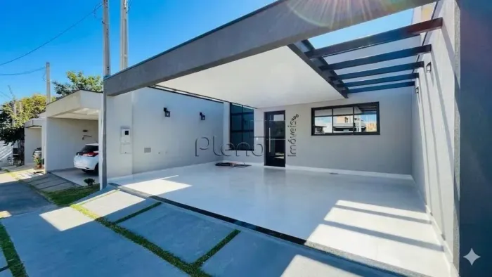 Casa à venda em Indaiatuba, Jardim Park Real, com 3 quartos, com 110 m², Condomínio Jardim