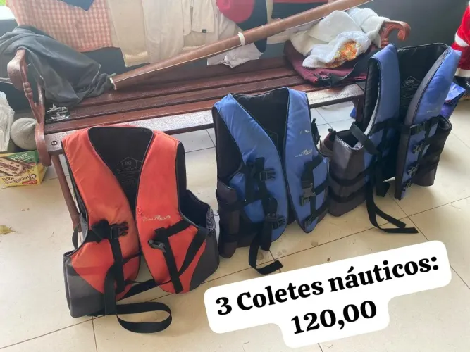 3 coletes náuticos 