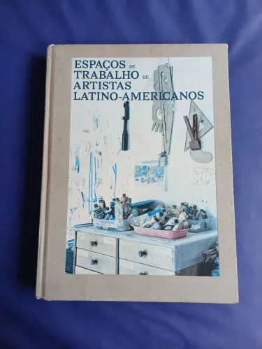 Raro Livro Espaços de Trabalho de Artistas, Fora de Catálogo