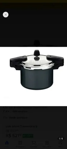 PANELA DE PRESSÃO TRAMONTINA LT4.5