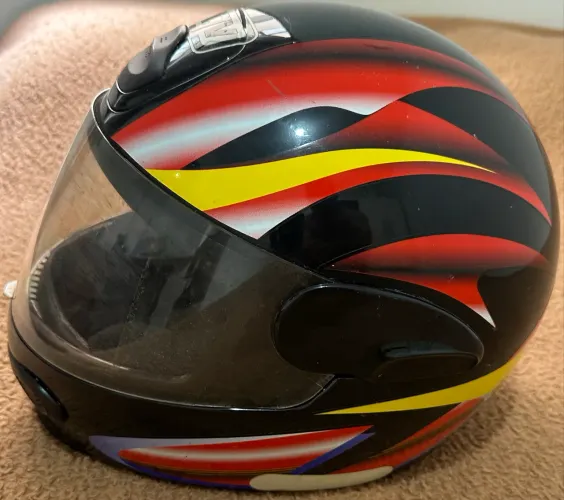 Capacete Grek italiano customizado