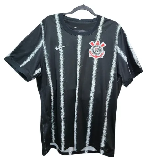 CAMISA ORIGINAL CORINTHIANS 2021/2022 PRETA XL