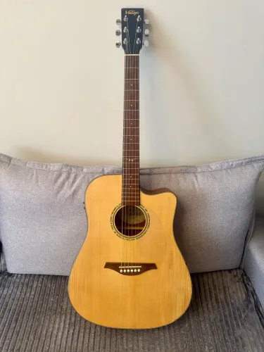 Violão Vintage VEC501 Nat Dreadnought
