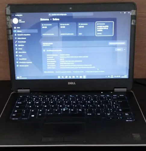 Notebook Dell i5 com SSD, 8 de ram e Win 11 25H2 