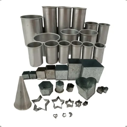 Kit 55 Moldes Formas Para Vela Artesanal de Alumínio