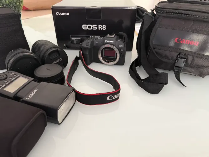 KIT FOTOGRÁFICO CÂNON R8