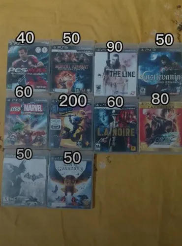 Lote de 10 jogos PS3 ? ótimos títulos, ótimo preço!