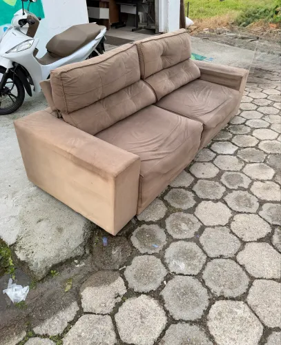 Sofá retrátil 2 lugares