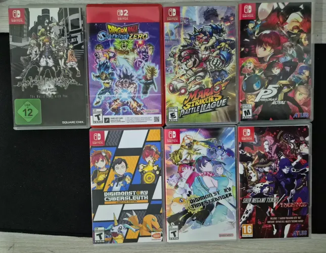 Combo 7 jogos - Nintendo Switch