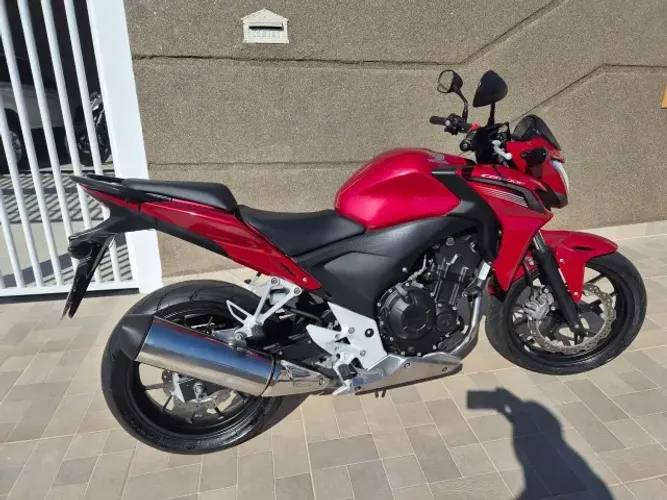Honda CB 500F 2015/15 baixo km, impecável, sem detalhes !