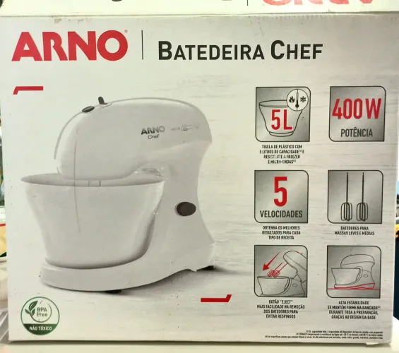 Batedeira Arno Chef 5L (Nova)