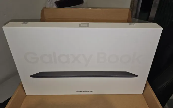 Caixa vazia notebook Samsung Galaxy book 3 ultra 