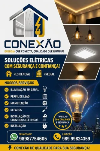 Precisando de eletricista só chama 