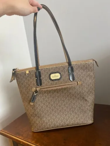 bolsa tote victor hugo monograma