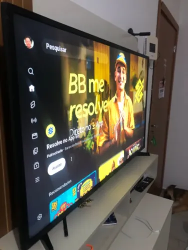 TV SMART SAMSUNG 43 POLEGADAS, TV NOVA FUNCIONA TUDO.
