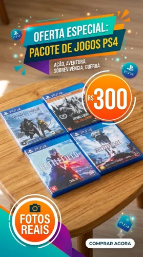 JOGOS DE PS4