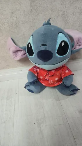 Pelúcia Stitch Disney Grande com Camisa Havaiana 40cm