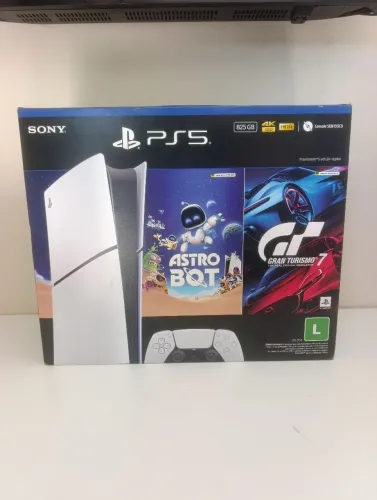 PS5 Slim - 3 meses de garantia (18x no cartão de crédito)